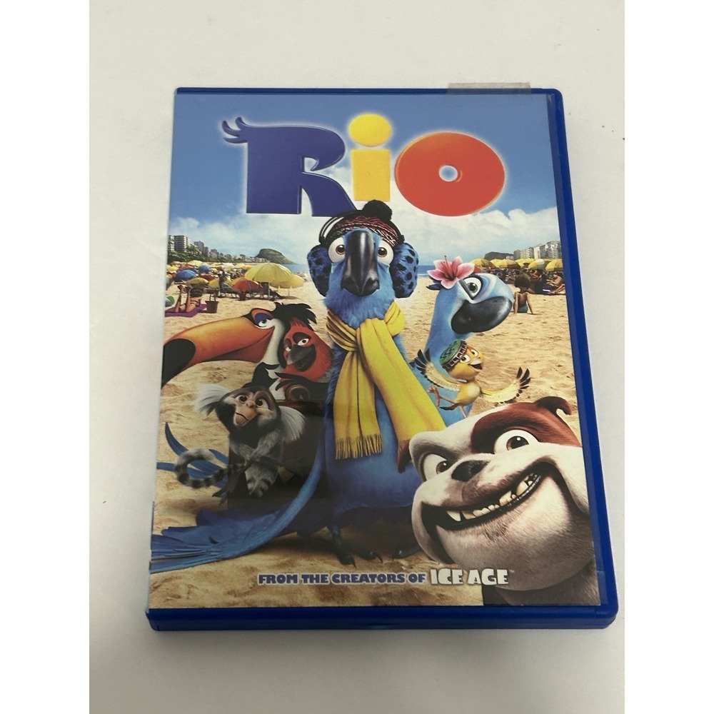 Rio DVD Anne Hathaway George Lopez Jamie Foxx